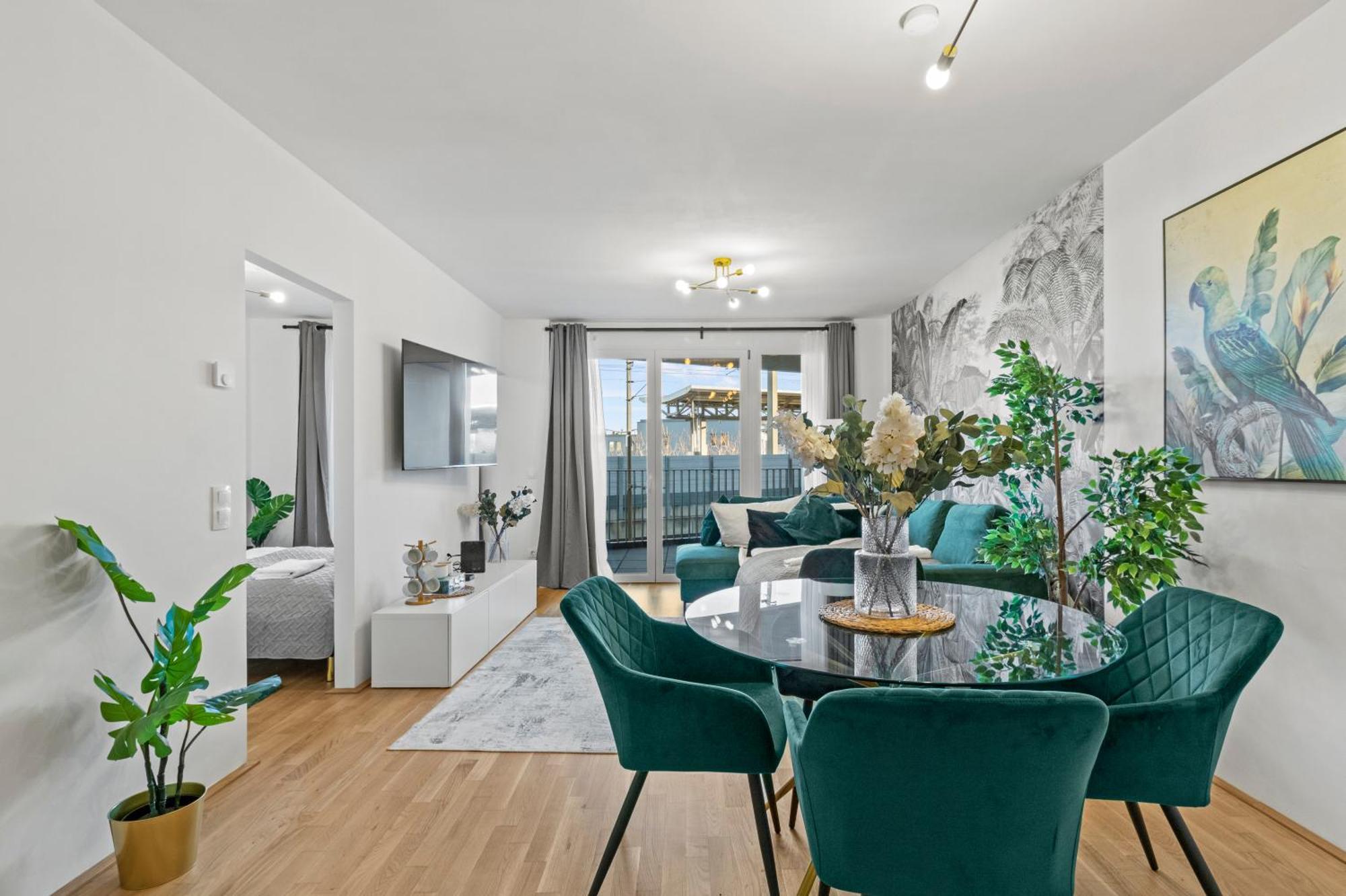 Balcony Apartment I 50 M² I Near City Center Vienna Luaran gambar